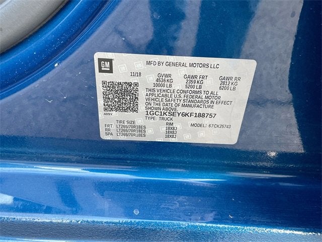 2019 Chevrolet Silverado 2500 HD LT