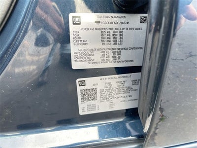 2023 Chevrolet Silverado 1500 LT (2FL)