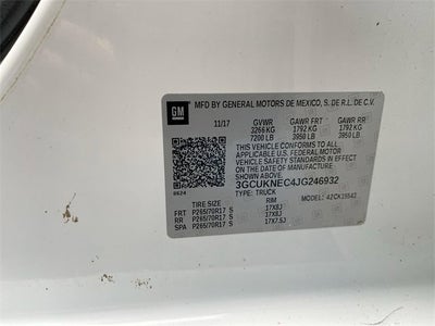 2018 Chevrolet Silverado 1500 Work Truck