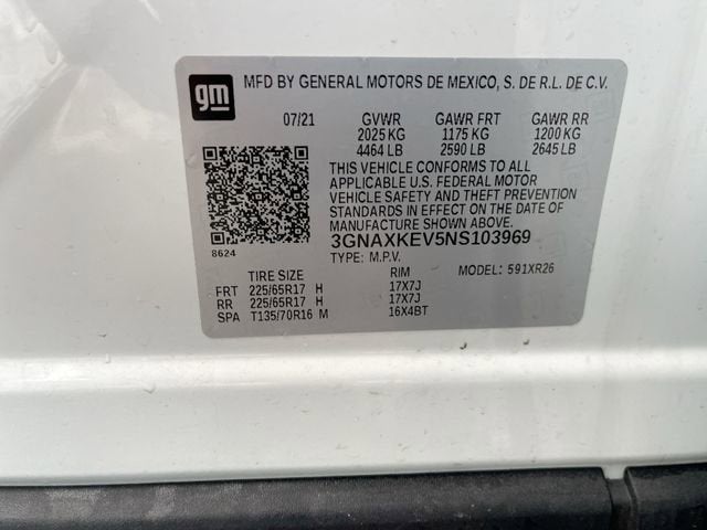 2022 Chevrolet Equinox LT