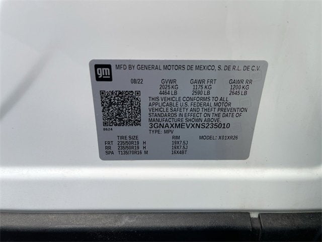 2022 Chevrolet Equinox RS