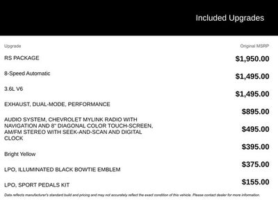 2017 Chevrolet Camaro 2LT