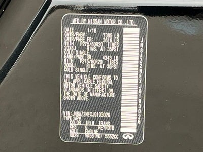 2018 INFINITI QX80 Base