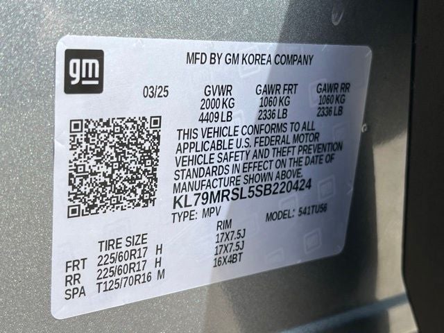 2025 Chevrolet Trailblazer AWD LT