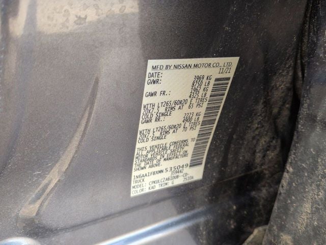 2021 Nissan Titan XD SV