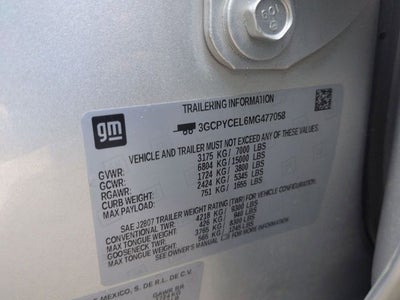 2021 Chevrolet Silverado 1500 Custom Trail Boss