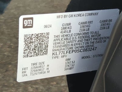 2025 Chevrolet Trax FWD LS