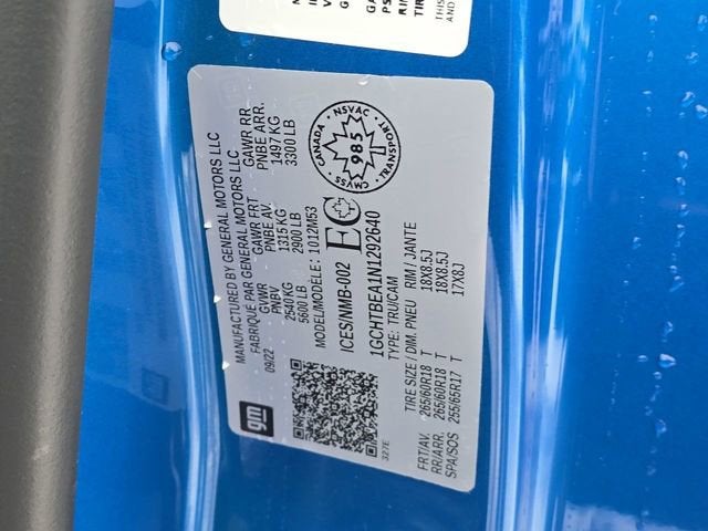 2022 Chevrolet Colorado WT