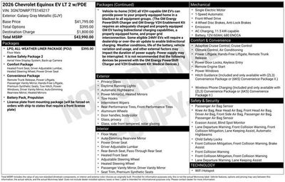 2026 Chevrolet Equinox EV LT