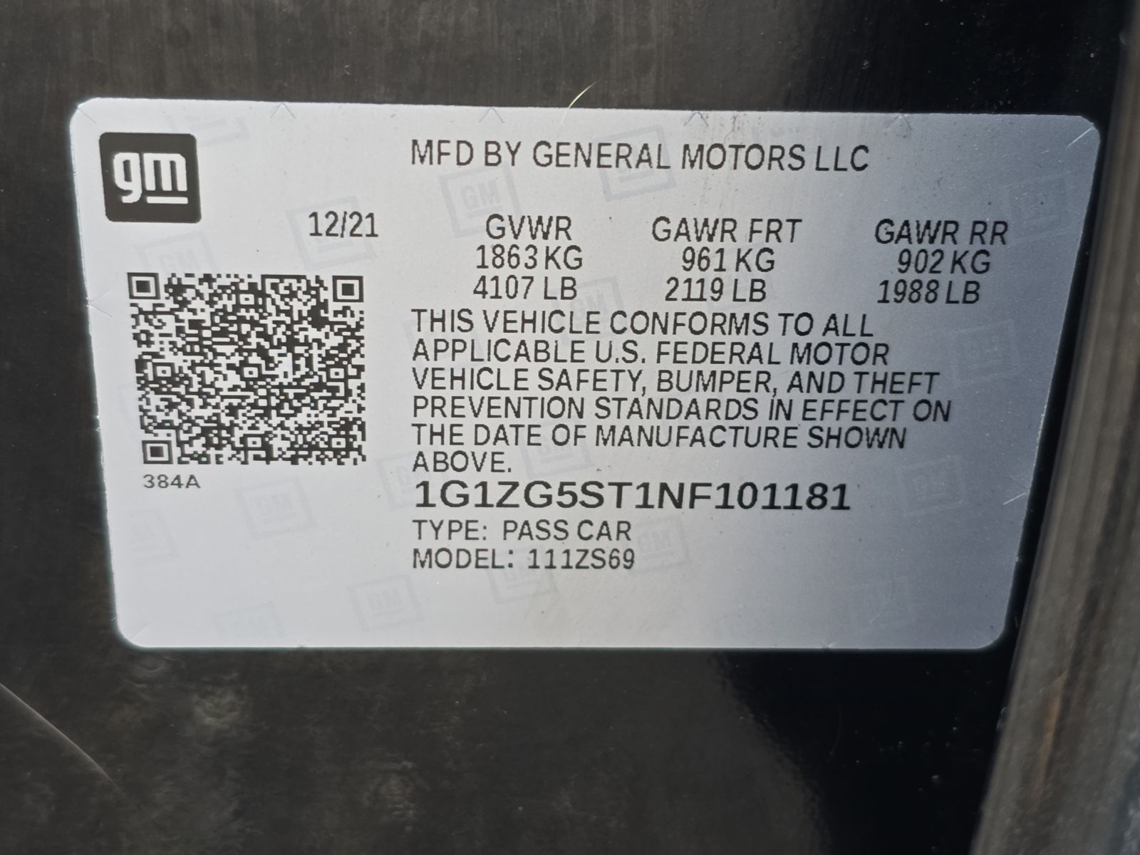 2022 Chevrolet Malibu RS