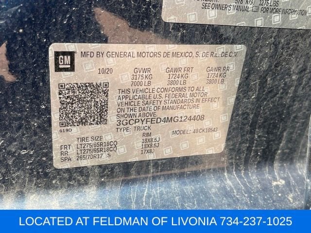 2021 Chevrolet Silverado 1500 LT Trail Boss