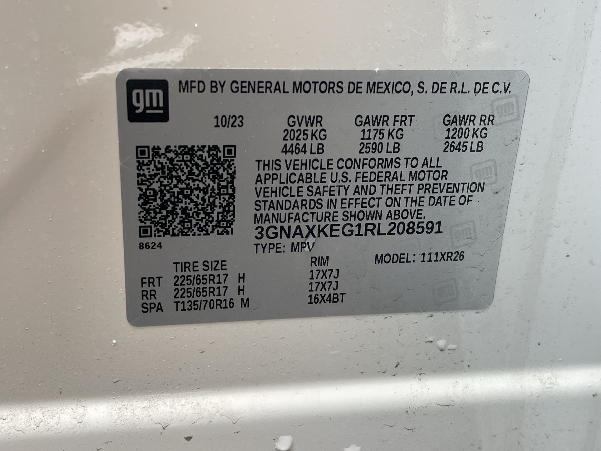 2026 Chevrolet Equinox LT