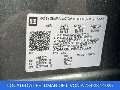 2021 Chevrolet Equinox LT