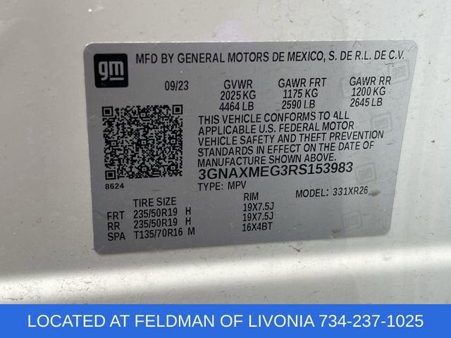 2024 Chevrolet Equinox RS