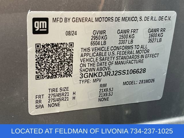 2025 Chevrolet Blazer EV RS