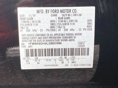 2020 Ford Explorer XLT