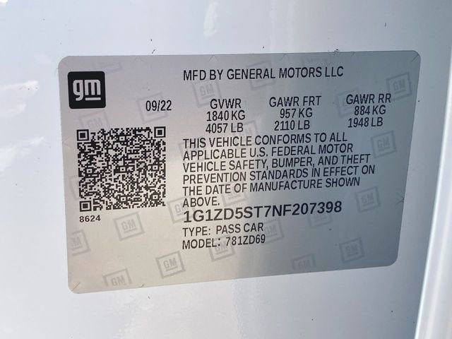 2022 Chevrolet Malibu LT