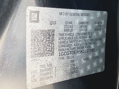 2019 Chevrolet Colorado 4WD Z71