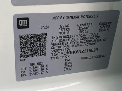 2024 Chevrolet Silverado 1500 LT (2FL)