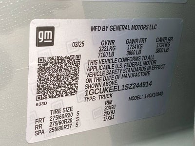 2025 Chevrolet Silverado 1500 RST