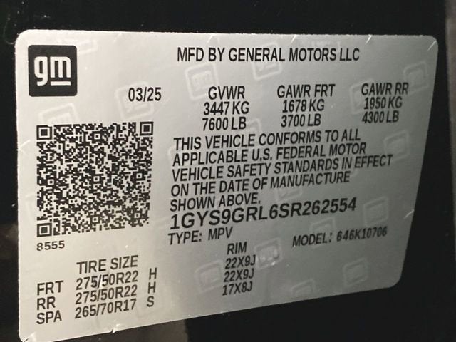 2025 Cadillac Escalade Sport Platinum