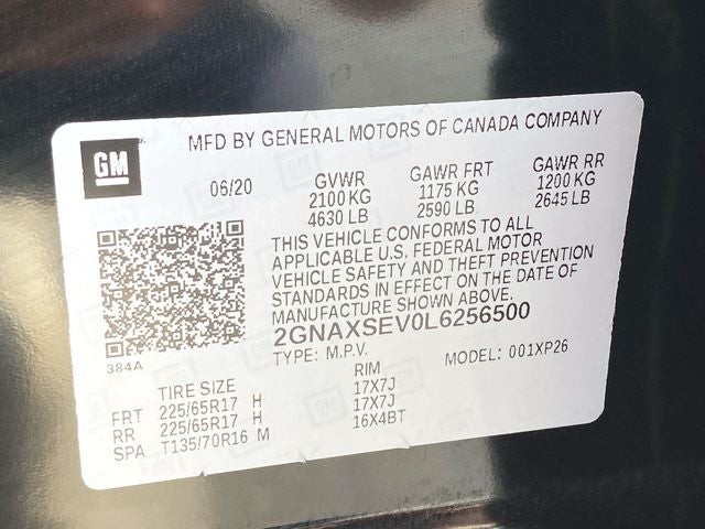 2020 Chevrolet Equinox LS