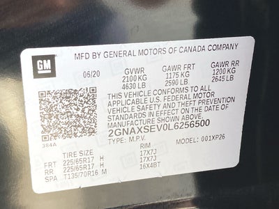 2020 Chevrolet Equinox LS