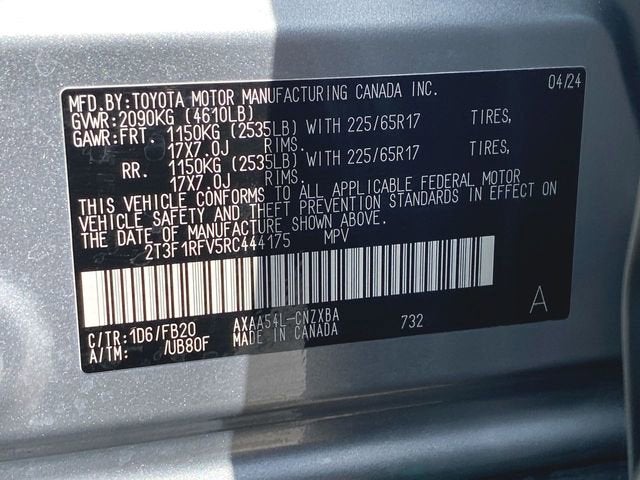 2024 Toyota RAV4 LE