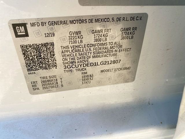 2020 Chevrolet Silverado 1500 LT