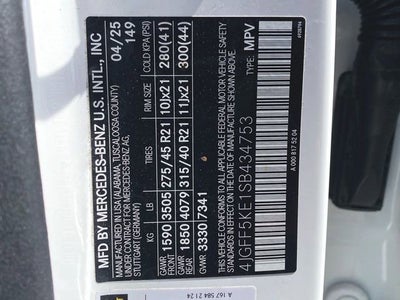 2025 Mercedes-Benz GLS GLS 450