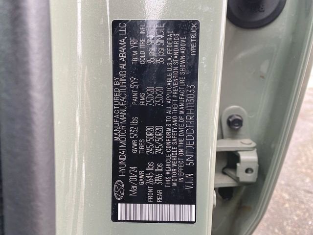 2024 Hyundai Santa Cruz Limited