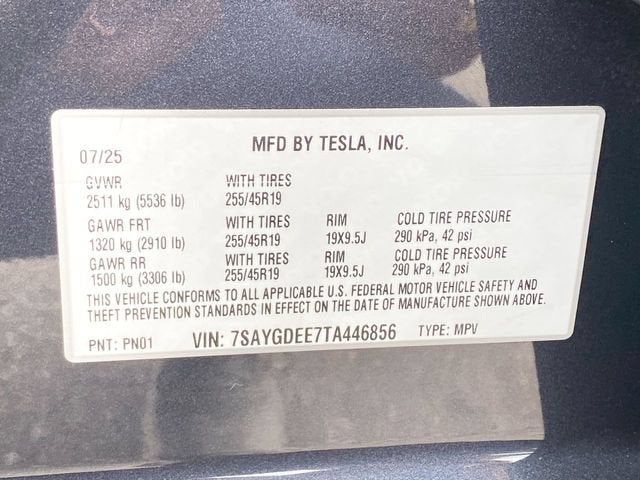 2026 Tesla Model Y Long Range Launch Series