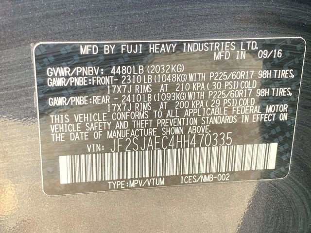 2017 Subaru Forester 2.5i Premium