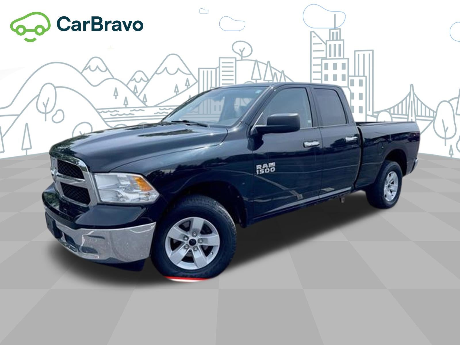 2017 RAM 1500 SLT Quad Cab 4x4 6'4" Box