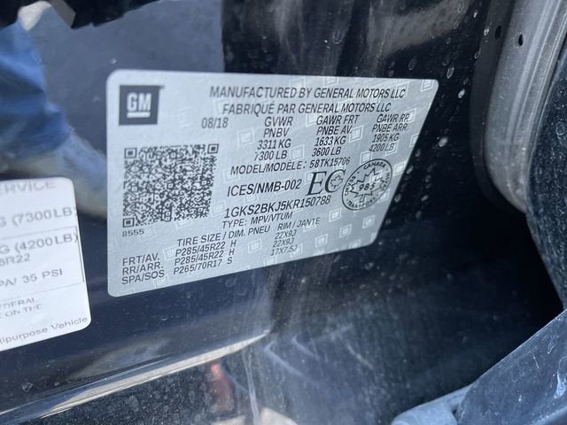 2019 GMC Yukon SLT