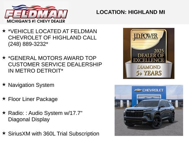 2026 Chevrolet Traverse RS