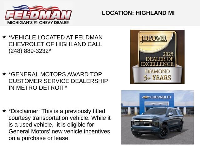 2026 Chevrolet Suburban Premier