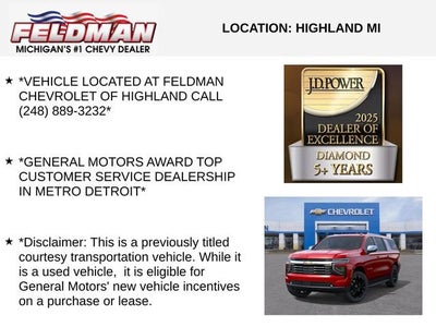 2025 Chevrolet Suburban Premier