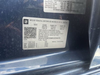2021 Chevrolet Silverado 1500 LT