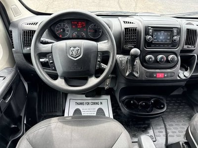 2017 RAM ProMaster Cargo Van 2500 High Roof 159" WB